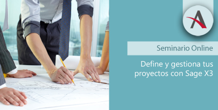 Define y gestiona tus proyectos con Sage X3