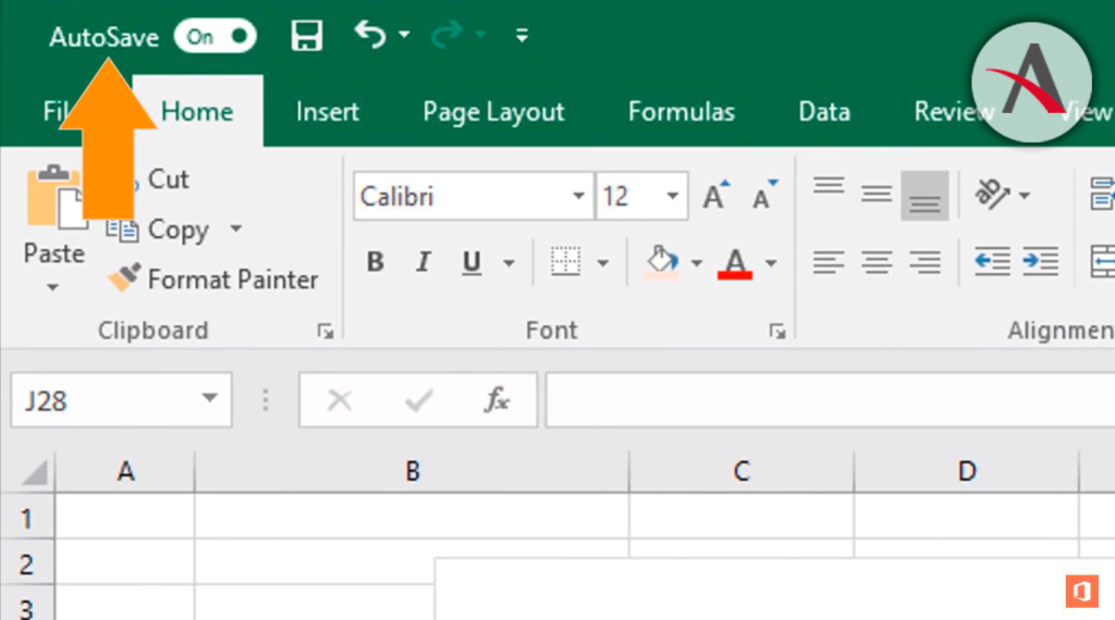 how to turn on autosave in word 2017