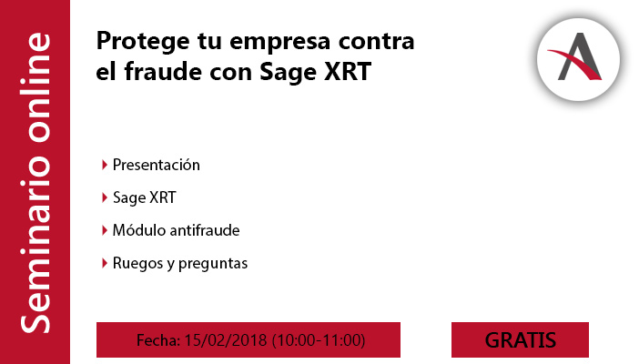 Protege tu empresa contra el fraude con Sage XRT