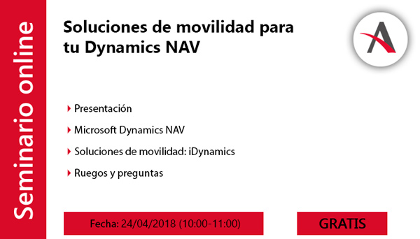 agenda webinar idynamics dynamics NAV