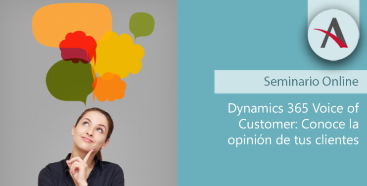 Conoce la opinión de tus clientes con Dynamics 365 Voice of Customer