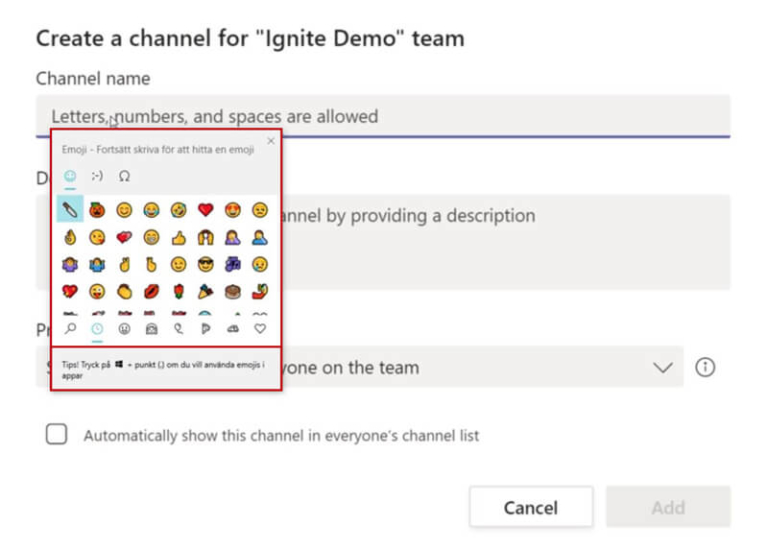 Tips Microsoft-Teams-Emojis-en-canales