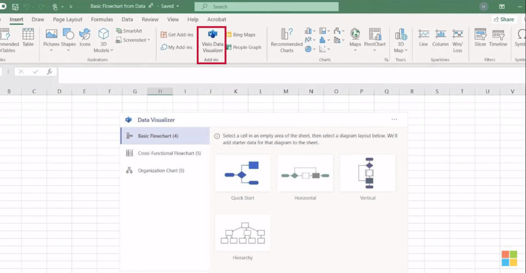 Novedades Microsoft 365 octubre Data Visualizer en Excel