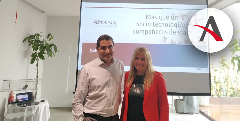 Alejandro y Esperanza, directores de Operaciones en Grupo Aitana
