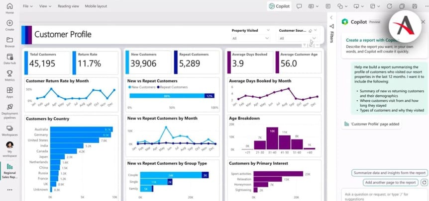 Custom Copilot And Power Bi , Introducing Microsoft Fabric and Copilot ...